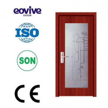 New design glass wooden door/wood door/glass door